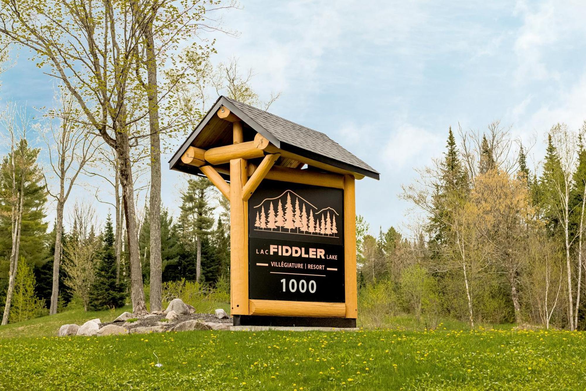 Fiddler Lake Resort Chalet 4 Cerf Mille-Isles Dış mekan fotoğraf