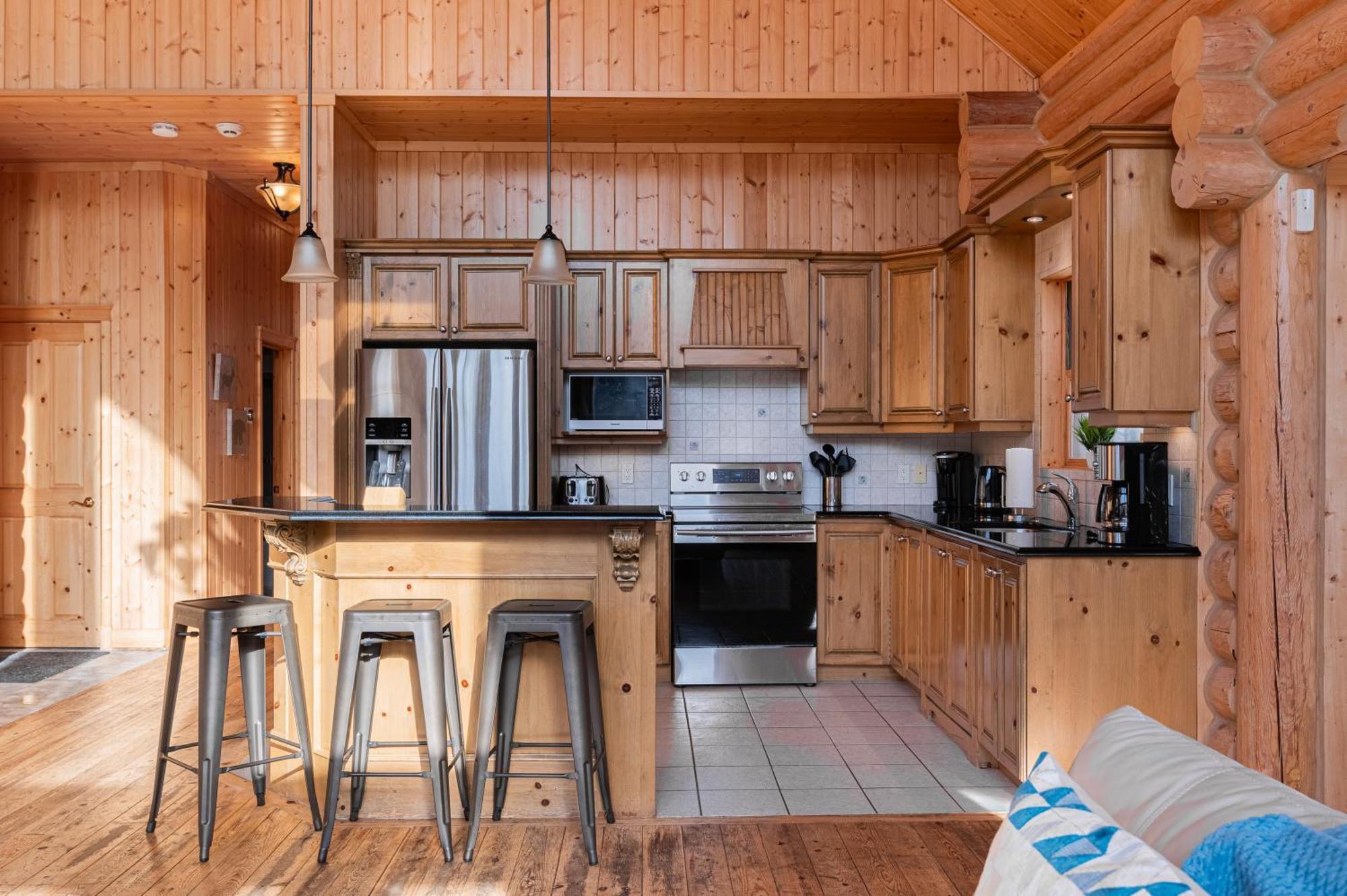 Fiddler Lake Resort Chalet 4 Cerf Mille-Isles Dış mekan fotoğraf