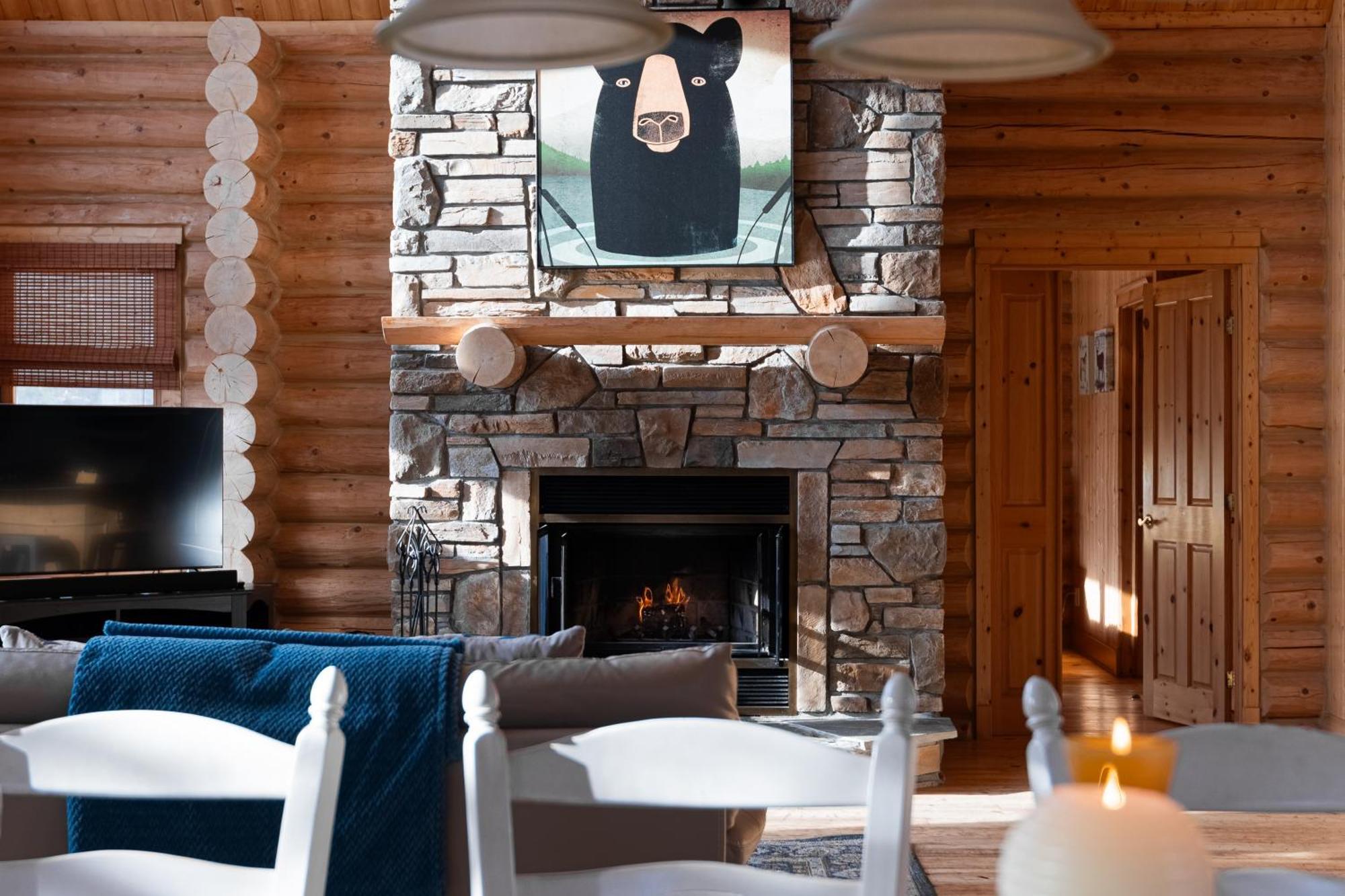 Fiddler Lake Resort Chalet 4 Cerf Mille-Isles Dış mekan fotoğraf